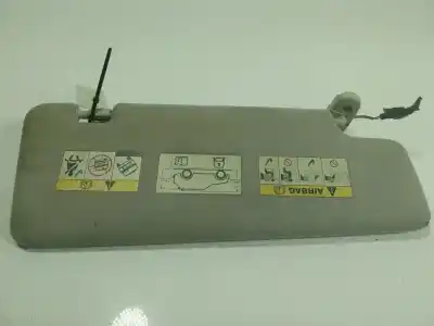 Peça sobressalente para automóvel em segunda mão pára-sol esquerdo por land rover range rover (lm) 3.6 td v8 referências oem iam edq500832nug  