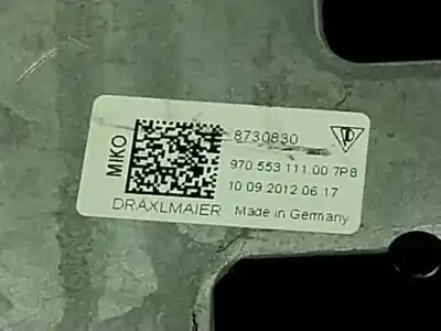 Автозапчастина б/у центральний подлокник для porsche panamera 3.0 v6 tdi cat посилання на oem iam 9705533250021u 970553311007p8 970553111