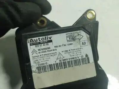 Second-hand car spare part airbag control unit for citroen c3 (f desde 11/2001) 1.1 8v oem iam references 9803832380  9676209280