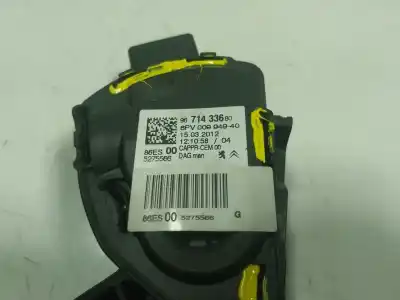 Second-hand car spare part accelerator pedal for citroen c3 (f desde 11/2001) 1.1 8v oem iam references 1601cv  9671433680