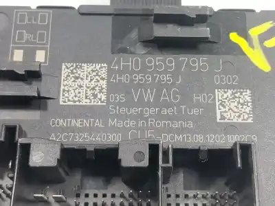 Second-hand car spare part electronic module for porsche panamera 3.0 v6 tdi cat oem iam references 4h0959795k  4h0959795