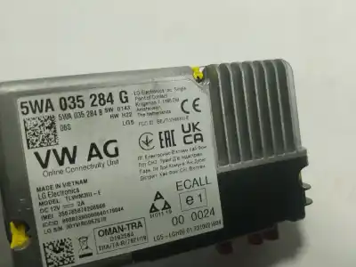 Автозапчасти б/у электронный модуль за seat ibiza v (kj1, kjg) 1.0 tsi ссылки oem iam 5wa035284g  5wa035284g