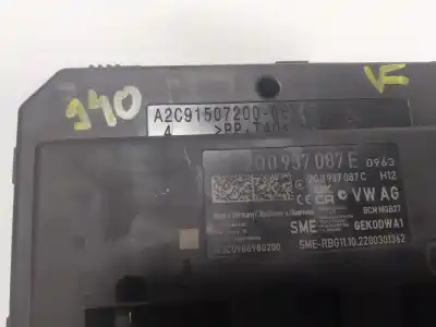 Автозапчасти б/у электронный модуль за volkswagen t-cross (c11) 1.0 tsi ссылки oem iam 2q0937089e  2q0937087e