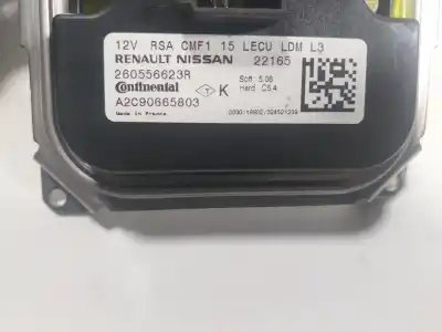 Second-hand car spare part electronic module for renault captur ii 1.0 tce oem iam references 260556623r  260556623r