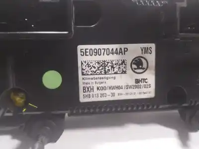 Автозапчасти б/у климат-контроль за skoda octavia iii combi (5e5, 5e6) 2.0 tdi ссылки oem iam 5e0907044apyms  5e0907044ap