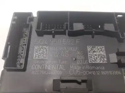 Second-hand car spare part electronic module for skoda octavia iii combi (5e5, 5e6) 2.0 tdi oem iam references 5q4959592f  5q4959592f