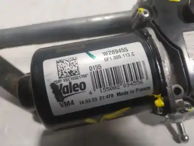 Peça sobressalente para automóvel em segunda mão motor do limpa para brisas por seat ibiza v (kj1, kjg) 1.0 tsi referências oem iam 6f1955023r  6f1955113c