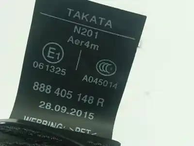 Автозапчасти б/у задний правый ремень безопасности за renault captur i (j5_, h5_) 0.9 tce 90 ссылки oem iam 888405148r  888405148r