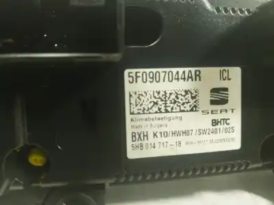 Автозапчасти б/у климат-контроль за seat ateca (kh7, khp) 1.5 tsi ссылки oem iam 5f0907044aricl  5f0907044ar