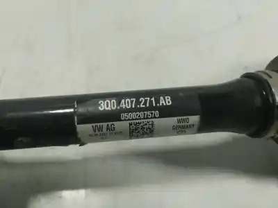 Second-hand car spare part front left transmission for seat ateca (kh7, khp) 1.5 tsi oem iam references 3q0407271ab  3q0407271ab