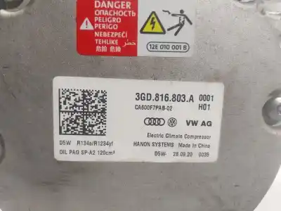 Автозапчастина б/у компресор кондиционера для seat mii (kf1) electric посилання на oem iam 5qe816803h  3gd816803a