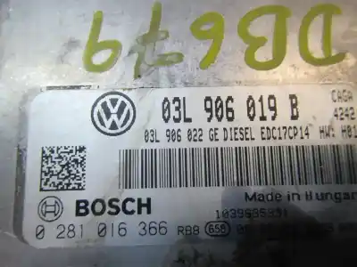 Second-hand car spare part ecu engine control for seat exeo st (3r5) (2009>) reference oem iam references 03l906019b 0285010576 3r0959655