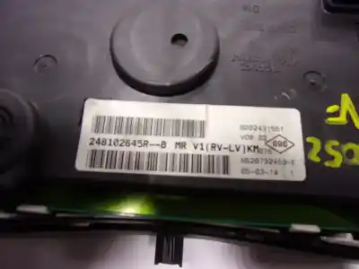 Peça sobressalente para automóvel em segunda mão quadrante por dacia logan ii 1.5 dci / blue dci 75 referências oem iam 248106897r  248102645r