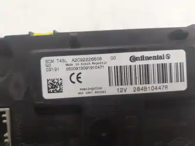 Peça sobressalente para automóvel em segunda mão módulo eletrônico por dacia lodgy (js_) 1.6 lpg referências oem iam   284b10447r