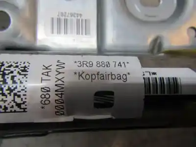 Автозапчасти б/у подушка безопасности передняя левая шторка безопасности за seat exeo st (3r5) (2009>) reference ссылки oem iam 3r9880741  3r9880741