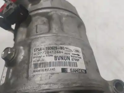 Pezzo di ricambio per auto di seconda mano compressore aria condizionata per jaguar f-pace (x761) 2.0 td4 awd riferimenti oem iam c2d45382  cpla19d629bg