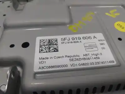 Peça sobressalente para automóvel em segunda mão display gps / multimídia por seat ibiza v (kj1, kjg) 1.0 tsi referências oem iam 5fj919606a  5fj919606a