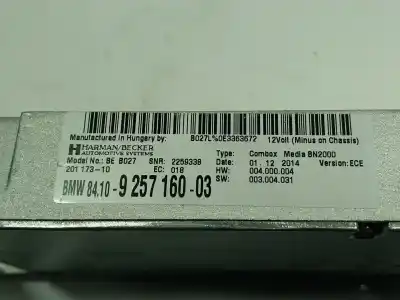 Second-hand car spare part electronic module for bmw x1 (e84) 2.0 16v turbodiesel oem iam references 84109257160  925716003