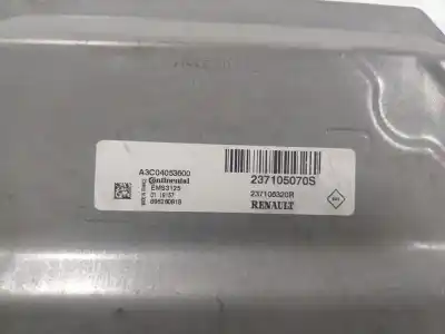 Автозапчастина б/у ебу контролер двигуна для dacia lodgy (js_) 1.6 lpg посилання на oem iam   237105070s