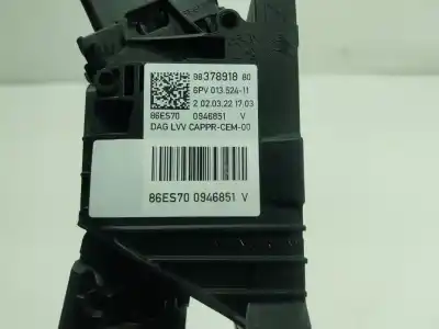 Second-hand car spare part accelerator pedal for peugeot 208 (p2) 1.2 puretech oem iam references 9837891880  9837891880