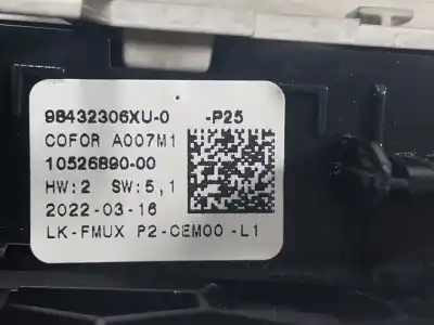 Автозапчастина б/у многофункційне управління для peugeot 208 (p2) 1.2 puretech посилання на oem iam 98432306xu  98432306
