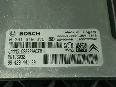 Автозапчастина б/у ебу контролер двигуна для peugeot 208 (p2) 1.2 puretech посилання на oem iam 1675654380  9842944180