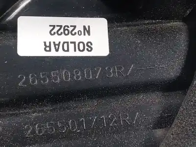 Автозапчасти б/у внутренний правый задний фонарь за renault captur i (j5_, h5_) 1.2 tce 120 ссылки oem iam 265501712r  265508073r