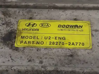 Peça sobressalente para automóvel em segunda mão intercooler por kia pro cee'd (jd) 1.6 crdi 128 referências oem iam 282712a740  282702a770