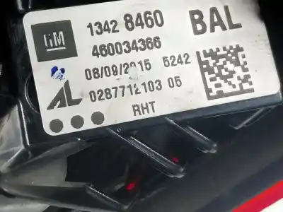 Автозапчасти б/у внутренний правый задний фонарь за opel corsa e (x15) 1.3 cdti (08, 68) ссылки oem iam 13454505  13428460