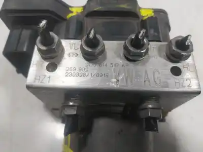Автозапчастина б/у абс для seat ibiza v (kj1, kjg) 1.0 tsi посилання на oem iam 2q0907379asrep  2q0614517ap
