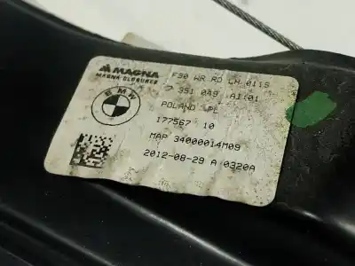 Автозапчастина б/у регулятор склона задній лівий для bmw 3 (f30, f80) 320 d посилання на oem iam 51357281887 67627341563 7351049