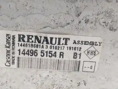 Автозапчасти б/у интеркулер за renault captur i (j5_, h5_) 1.2 tce 120 ссылки oem iam 144965154r  144965154r