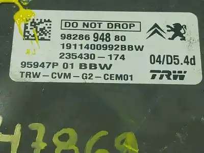 Автозапчасти б/у электронный модуль за citroen grand c4 spacetourer (3a_, 3e_) 2.0 bluehdi 160 ссылки oem iam 1631685280  9828694880