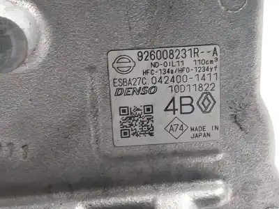 Автозапчасти б/у компрессор кондиционера воздуха за renault arkana i (lcm_, ldn_) 1.6 e-tech 145 (ldmu) ссылки oem iam   926008231r