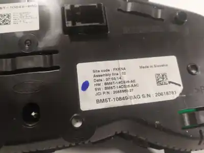Peça sobressalente para automóvel em segunda mão quadrante por ford focus iii 1.0 ecoboost referências oem iam 5580299  bm5t10849bag