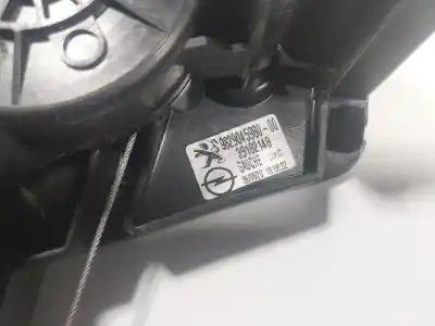 Second-hand car spare part rear left window regulator for opel corsa f 1.2 (68) oem iam references   9829045980