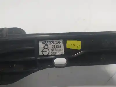 Second-hand car spare part driver left window regulator for opel corsa f 1.2 (68) oem iam references  9829043680 