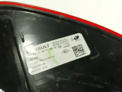 Second-hand car spare part right tailgate light for dacia sandero 0.9 tce oem iam references   265509530r