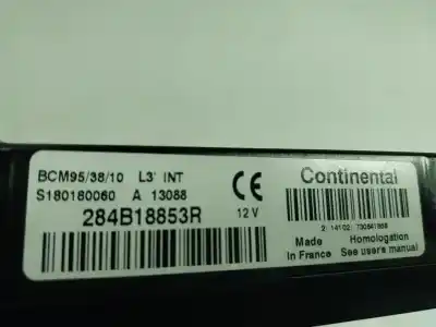 Peça sobressalente para automóvel em segunda mão módulo eletrônico por renault zoe (bfm_) zoe referências oem iam 284b12059r  284b18853r