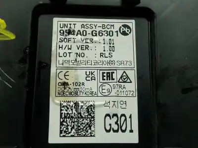 Second-hand car spare part electronic module for kia picanto iii (ja) 1.0 oem iam references   954a0g6301