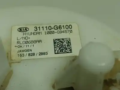 Pezzo di ricambio per auto di seconda mano sensore di livello del carburante per kia picanto iii (ja) 1.0 riferimenti oem iam   31110g6100