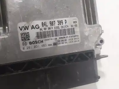 Second-hand car spare part ecu engine control for seat leon st (5f8) 2.0 tdi oem iam references 04l906027ag5f0  04l907309p