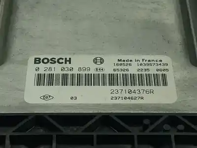 Автозапчасти б/у блок управления двигателем за renault kangoo express (fw0/1_) 1.5 dci 75 (fw07, fw10, fw04) ссылки oem iam 237104627r  237104376r