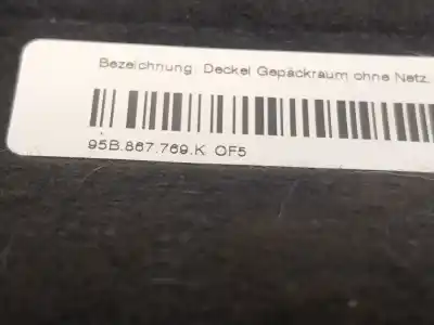 Pièce détachée automobile d'occasion plage arrière pour porsche macan (95b) 2.0 (95bau1) références oem iam 95b867769kof5  95b867769
