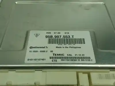 Second-hand car spare part electronic module for porsche macan (95b) 2.0 (95bau1) oem iam references 95b907553t  95b907553