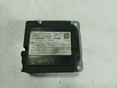 Piesă de schimb auto la mâna a doua UNITATE DE CONTROL AIRBAG pentru FIAT DOBLO CARGO  Referințe OEM IAM 51881770 02850010857 51881770