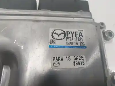 Second-hand car spare part ecu engine control for mazda cx-5 (ke, gh) 2.0 (keefw) oem iam references   pyfa18881