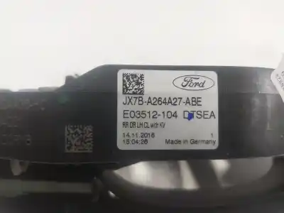 Peça sobressalente para automóvel em segunda mão puxador exterior traseiro esquerdo por ford focus iv (hn) 1.0 ecoboost referências oem iam 2370004  jx7ba264a27abe