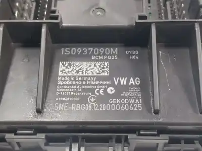 Автозапчастина б/у електронний модуль для seat mii (kf1) electric посилання на oem iam 1s0937090m  1s0937090