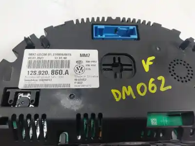 Автозапчастина б/у панель інструментів для seat mii (kf1) electric посилання на oem iam 12s920860a  12s920860